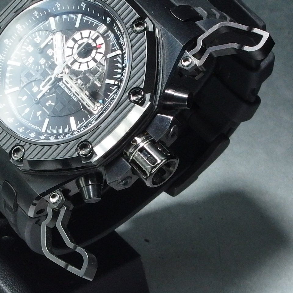 ◆世界1000本限定◆激レア◆ AUDEMARS PIGUET オーデマピゲ 26165IO.OO.A002CA.01 ロイヤルオーク オフショアサバイバー 腕時計 「22809」_画像5