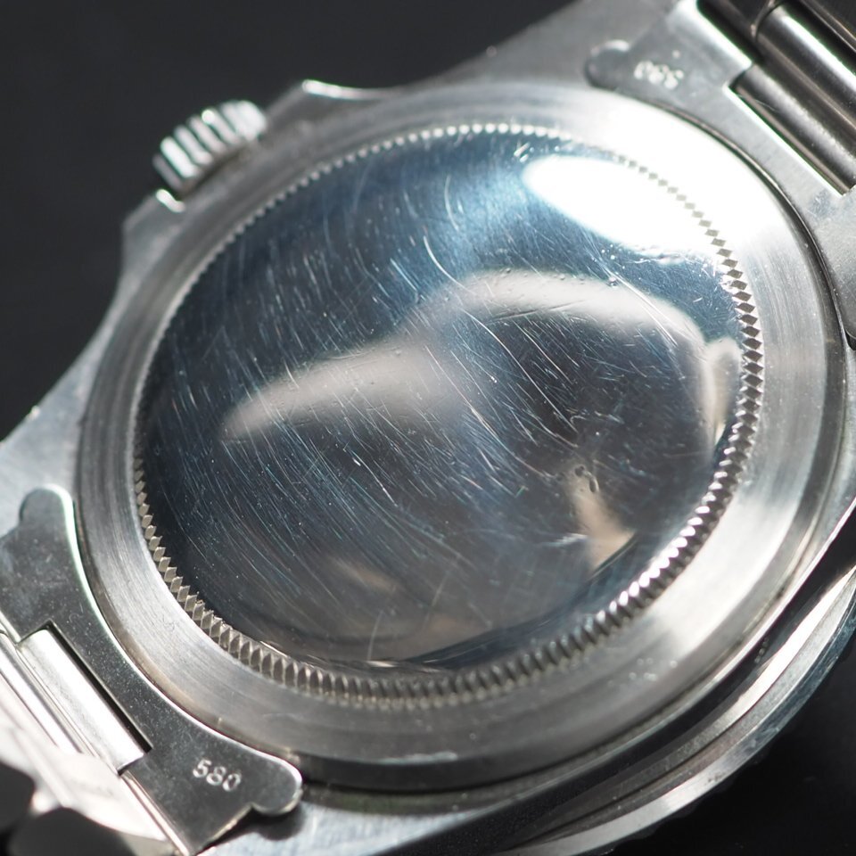 【超希少 パティーナダイヤル】ROLEX OYSTER PERPETUAL SUBMARINER デイト Ref.1680 自動巻 SS メンズ 腕時計 箱「23639」_画像6