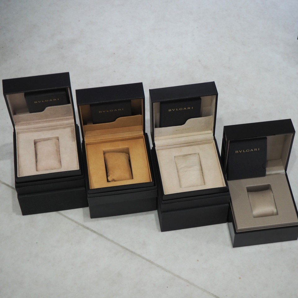 BVLGARI ブルガリ 純正BOX 内箱4個+外箱3個セット 一部ギャランティー付 セット販売 「23924」の画像4