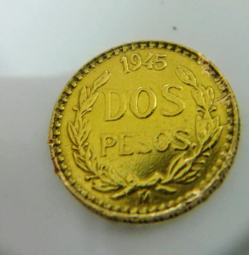 流行に k21.6 楽天市場】メキシコ2ペソ金貨 メキシコ金貨 1945 
