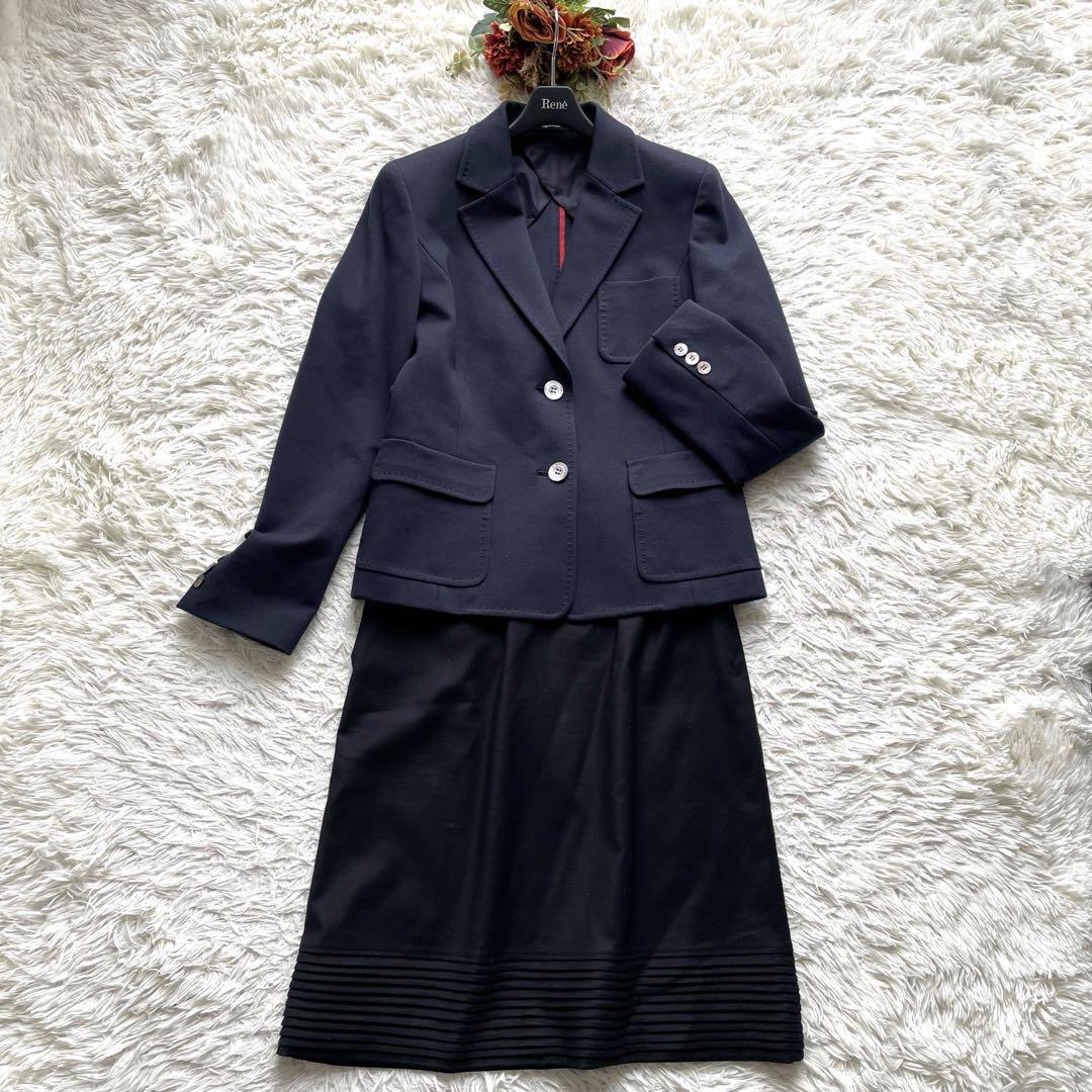 Aquascutum アクアスキュータム　courreges クレージュ　スカートスーツ　セットアップ　テーラードジャケット_画像1