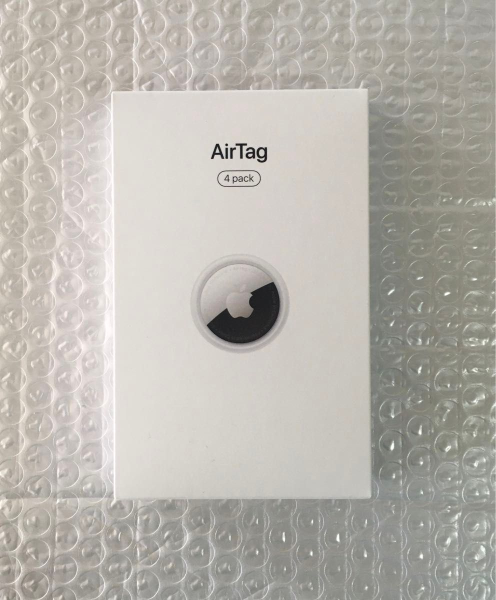 Apple AirTag 本体 4個セット 新品未開封　当日発送