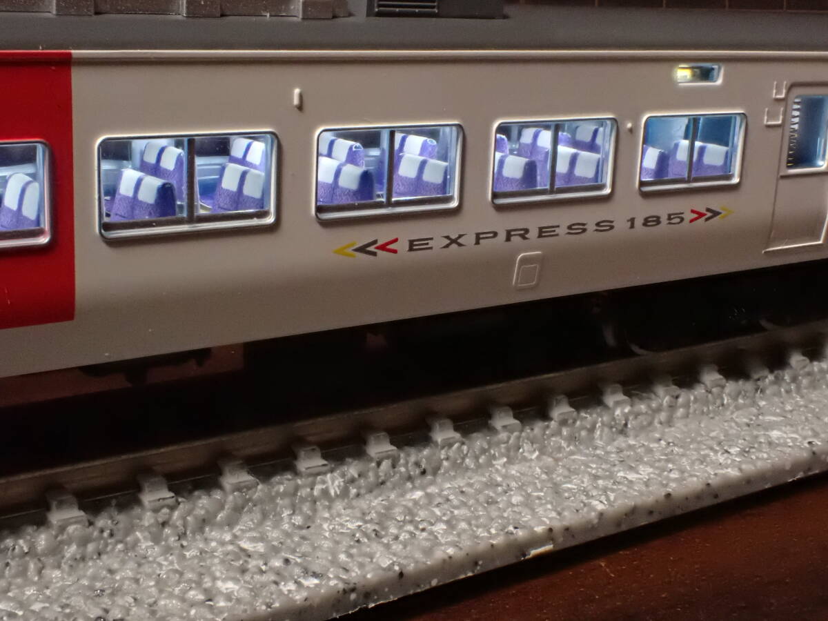 JR 185-200系特急電車(エクスプレス185)座席表現シール【カット済】_画像4