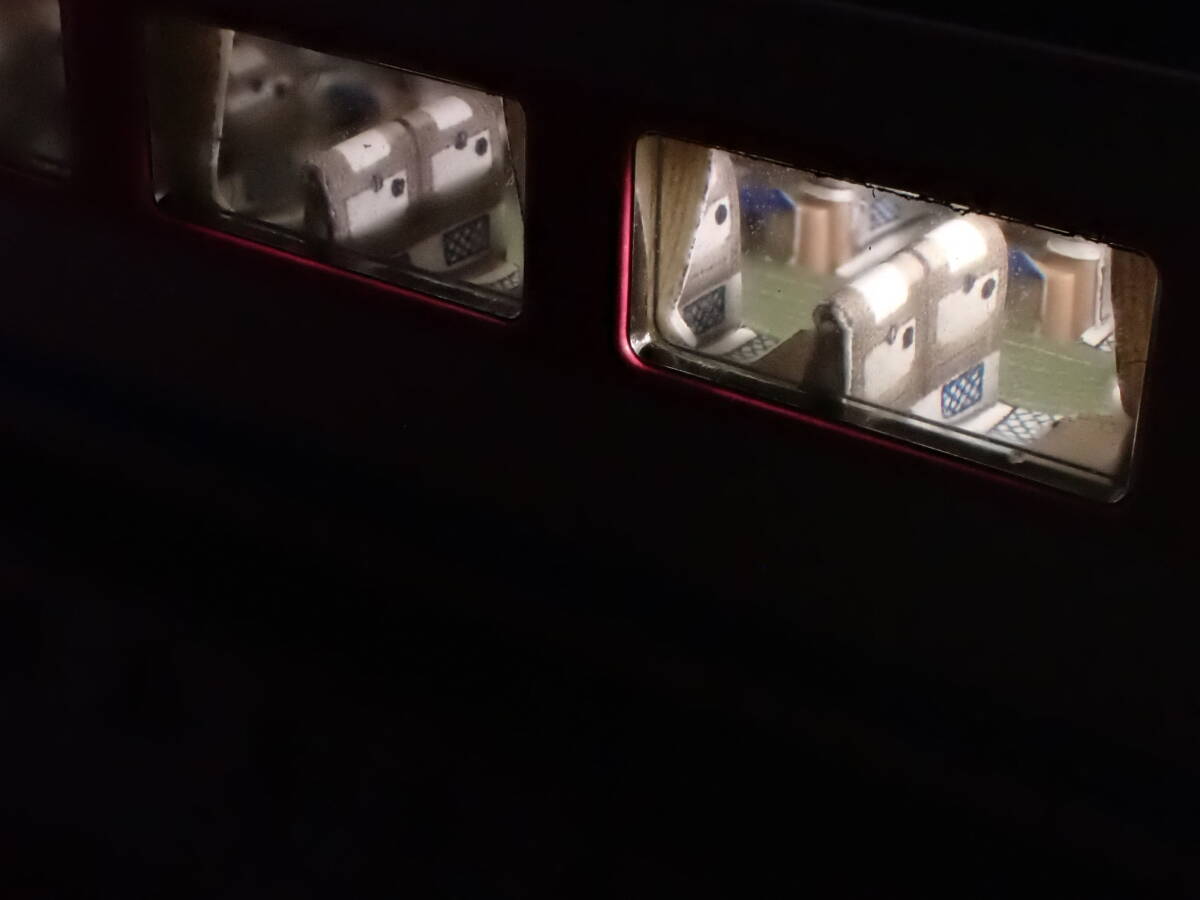 JR 489系特急電車（白山）座席表現シール_画像3