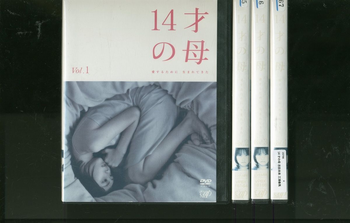 DVD 14才の母 志田未来 三浦春馬 全4巻 ※ケースなし発送 レンタル落ち ZR322_画像1