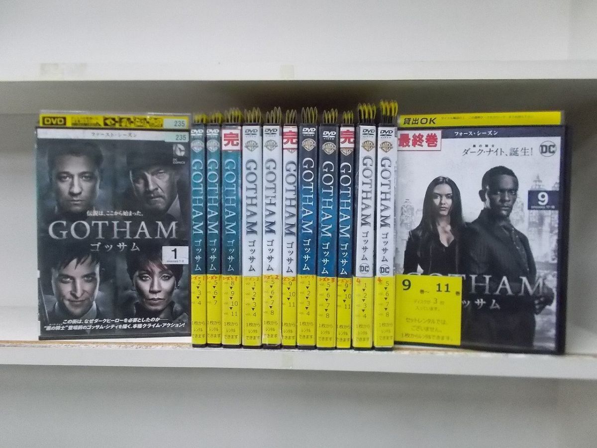 DVD GOTHAM ゴッサム シーズン1〜4 全44巻 ※ケース無し レンタル落ち Z3T3383_画像1