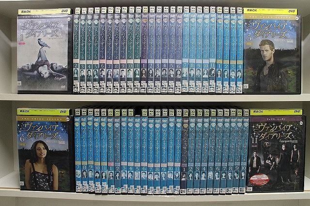 DVD ヴァンパイアダイアリーズ シーズン1〜5 全55巻 ※ケース無し発送 レンタル落ち Z3T4479_画像1