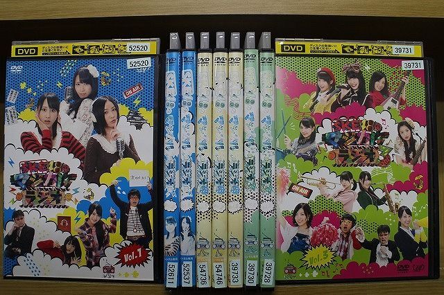 DVD SKE48のマジカル・ラジオ シーズン1〜3 全9巻 ※ケース無し発送 レンタル落ち ZG796_画像1