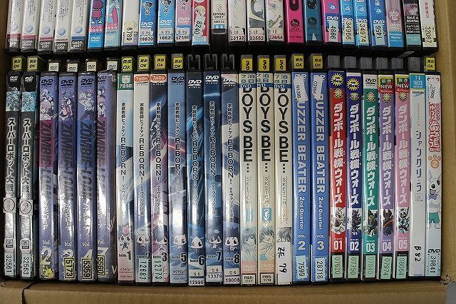 DVD アニメ セット不揃い 処分品 50本セット ※ケース無し発送不可 レンタル落ち SET-Q_画像3