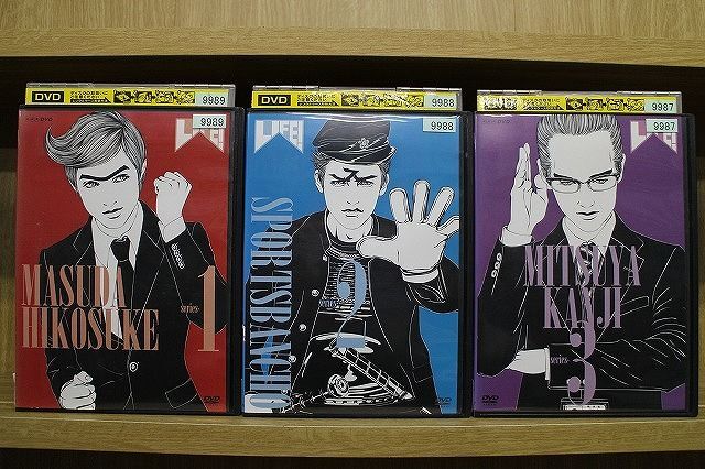 DVD LIFE! 人生に捧げるコントLIFE! 人生に捧げるコント 全3巻 内村光良 ※ケース無し発送 レンタル落ち ZL1751の画像1