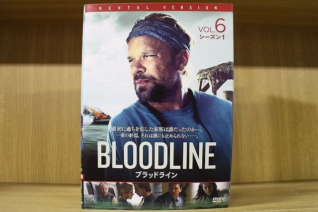 DVD BLOODLINE ブラッドライン シーズン1 全6巻 ※ケース無し発送 レンタル落ち ZKK1630_画像1