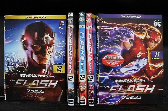 DVD THE FLASH フラッシュ シーズン1〜5 全59巻 ※ケース無し発送 レンタル落ち Z3D1296a_画像1