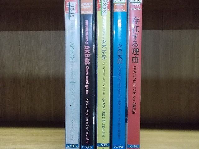 DVD Documentary of AKB48 計5本セット ※ケース無し発送 レンタル落ち ZI5307_画像2