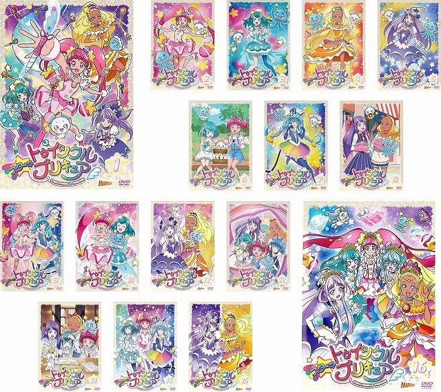 DVD スター☆トゥインクルプリキュア 全16巻 ※ケース無し発送 レンタル落ち ZAA77_画像2