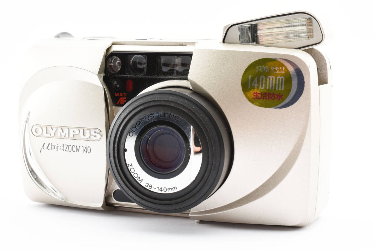 OLYMPUS オリンパス μ mju ミュー ZOOM 140 コンパクト フィルム カメラ 光学機器の画像1