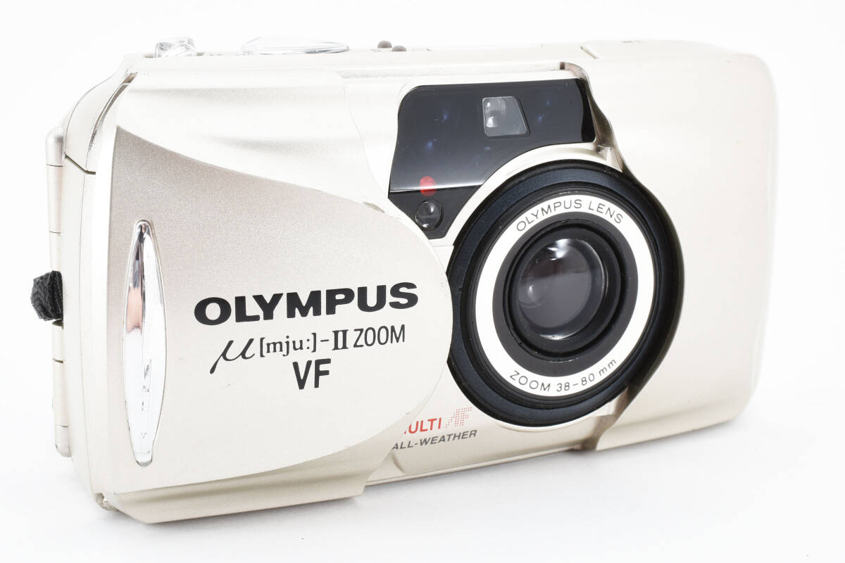OLYMPUS オリンパス μ[mju:]-Ⅱ ZOOM VF LENS ZOOM 38-80mm フィルムカメラ コンパクトカメラの画像4