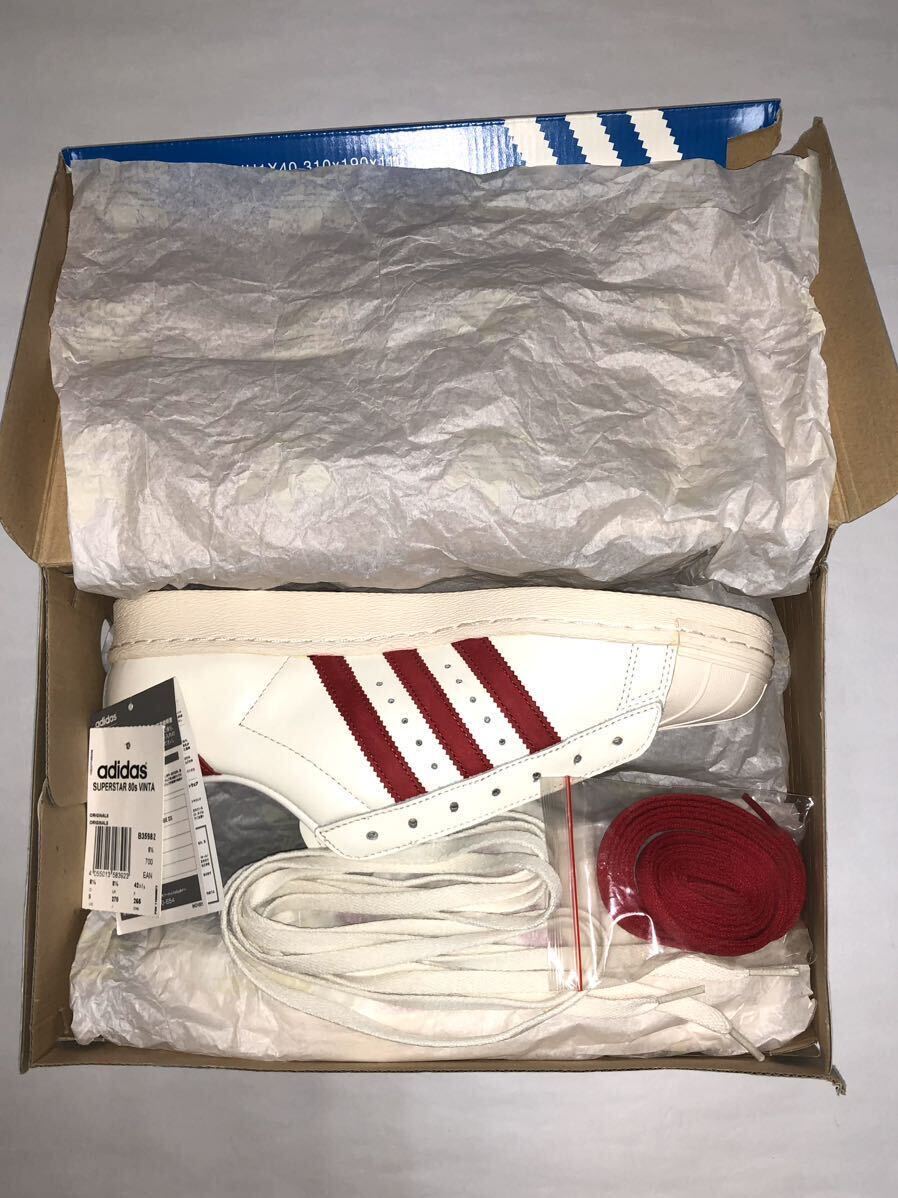 [未使用] adidas SPERSTER 80's VINTAGE DX アディダス スーパースター ヴィンテージ 27_画像1