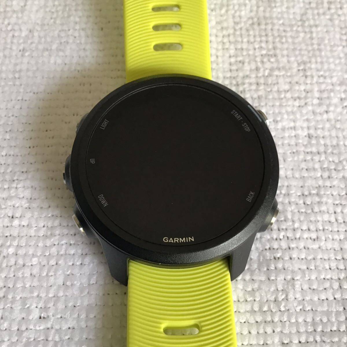 GARMIN( Garmin ) ForeAthlete 245 Amp Yellow smart watch 