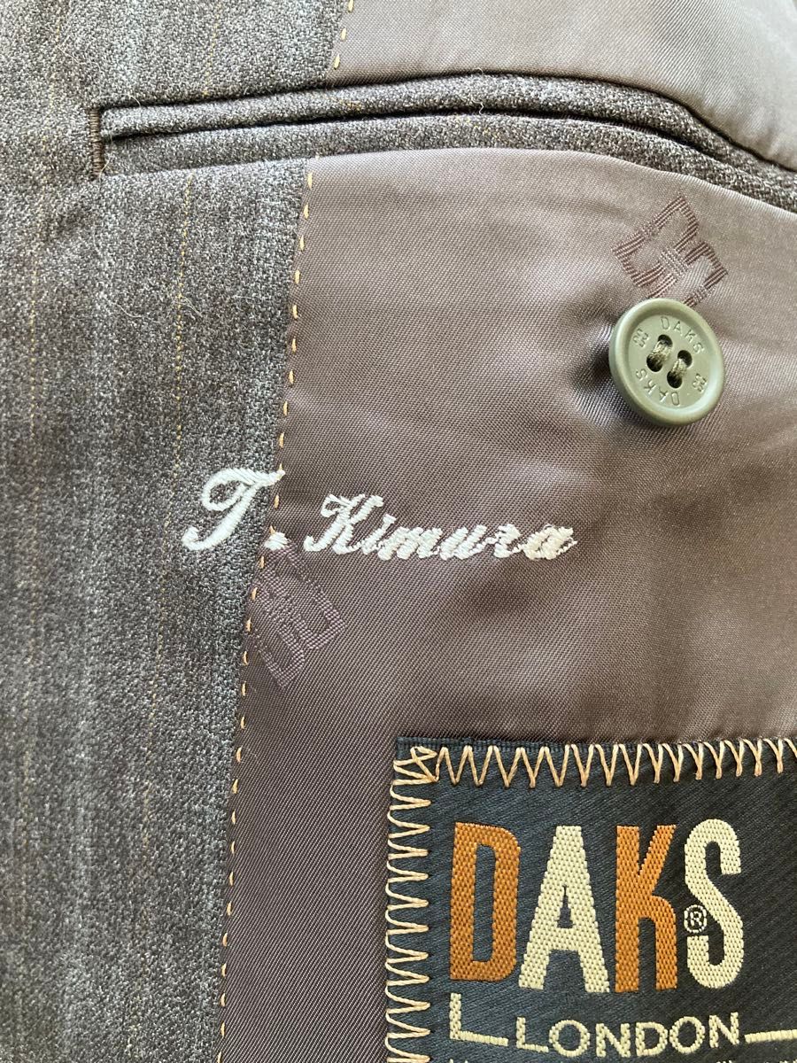 DAKSダックス スーツ上下 メンズ日本製セットアップ 背広 ジャケット　パンツ