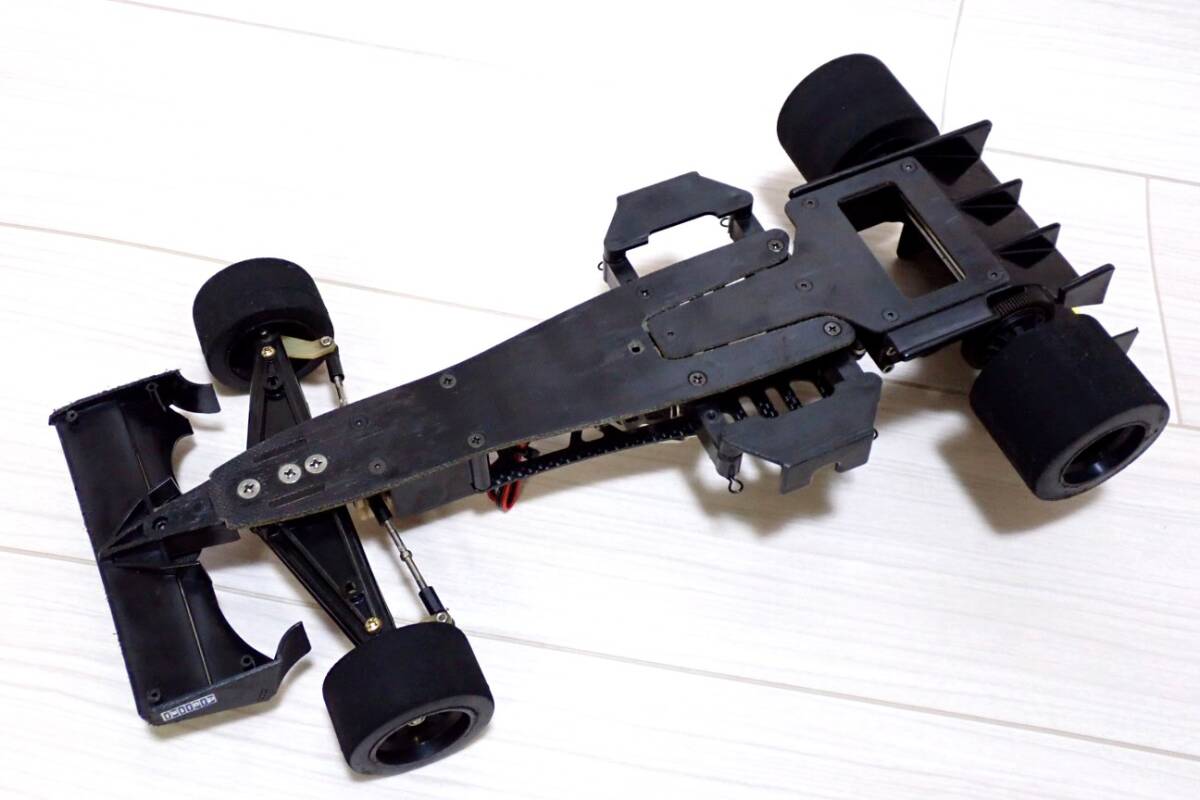 1/10 タミヤ フェラーリ Ferrari F189 F103 シャーシ オプションパーツ付の画像10