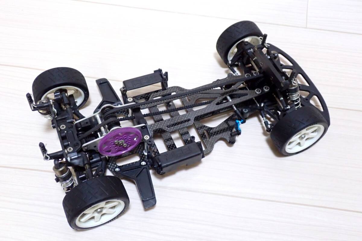 1/10 HPI RS4 PRO カーボン シャーシ オプションパーツ付_画像5