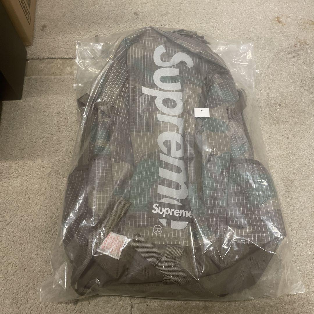 24SS Supreme Backpack Woodland Camo 新品 シュプリーム バックパック ウッドランド カモ 迷彩の画像1