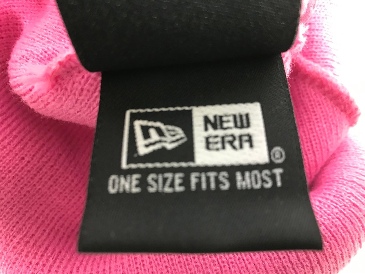 Supreme シュプリーム NEW ERA ニューエラ S Logo Beanie ニットキャップ ピンク フリーサイズ 未使用品の画像4