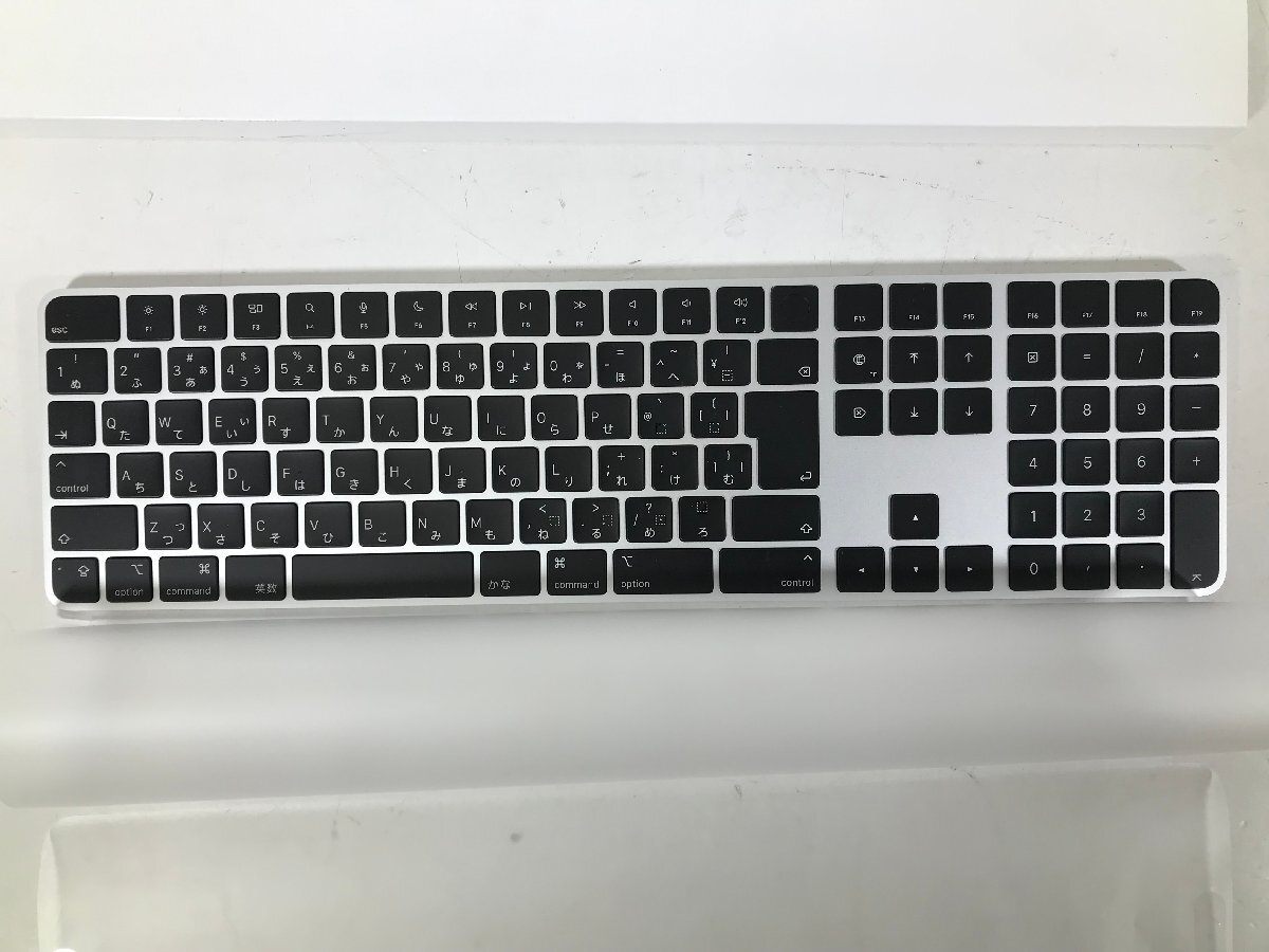 Apple アップル Magic keyboard with Touch ID マジックキーボード MMMR3J/A Keypad-Black キーボード PC周辺機器 ユーズド_画像5
