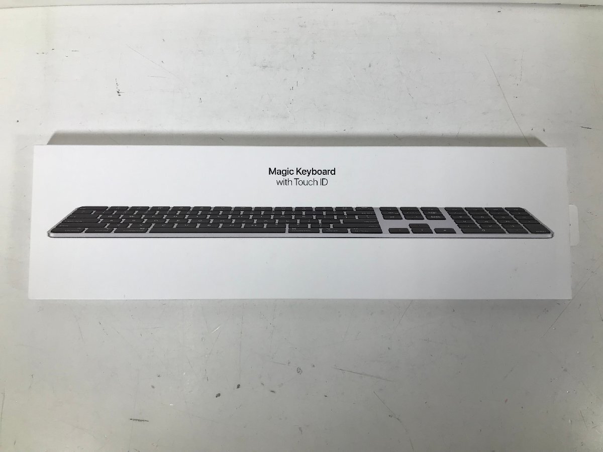 Apple アップル Magic keyboard with Touch ID マジックキーボード MMMR3J/A Keypad-Black キーボード PC周辺機器 ユーズド_画像1