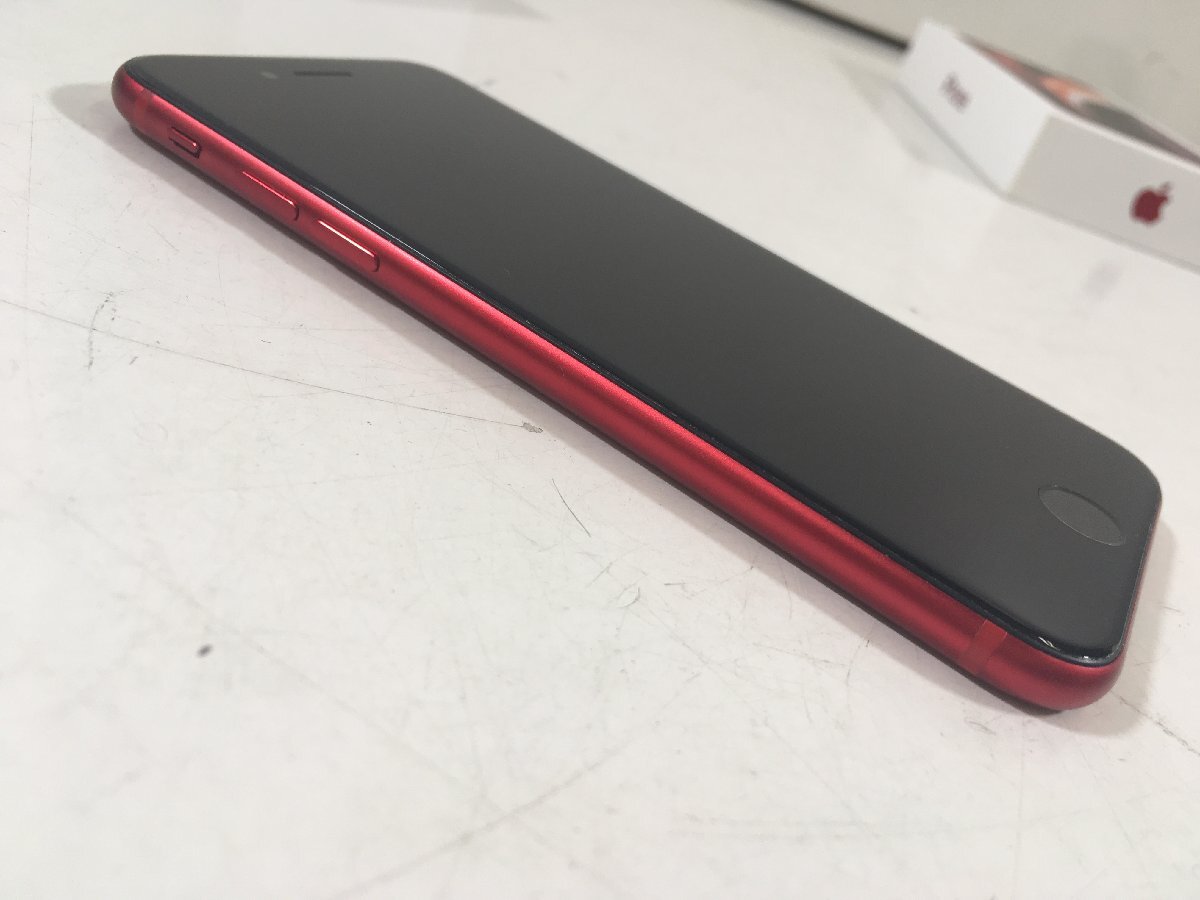 Apple アップル iPhone SE 第2世代 128GB (PRODUCT) RED レッド MHGV3J/A ソフトバンク 判定 〇 SIMフリー ユーズド_画像6