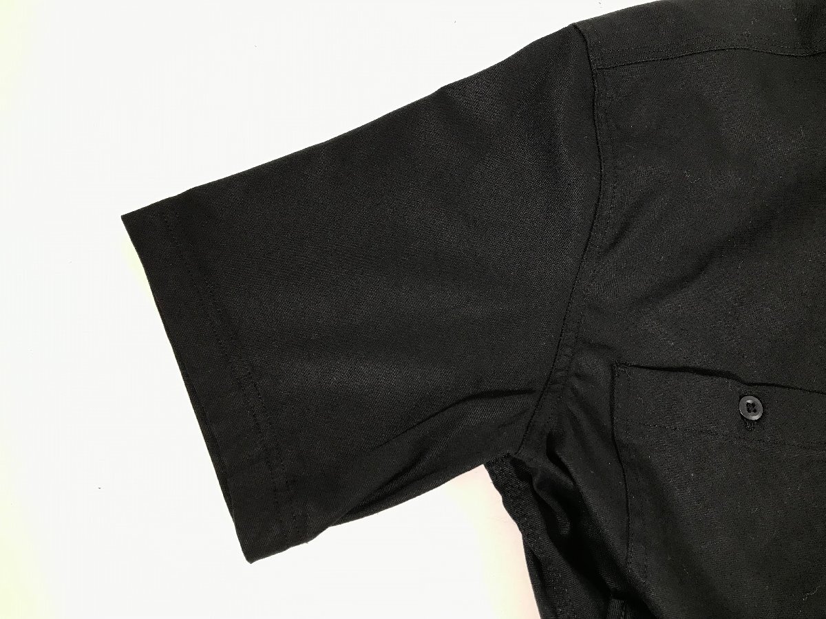 Carhartt カーハート RELAXED FIT TOYOTA トヨタ 企業ロゴ刺繍 サイズ L 半袖 ワークシャツ ブラック メンズ シャツ ユーズドの画像9
