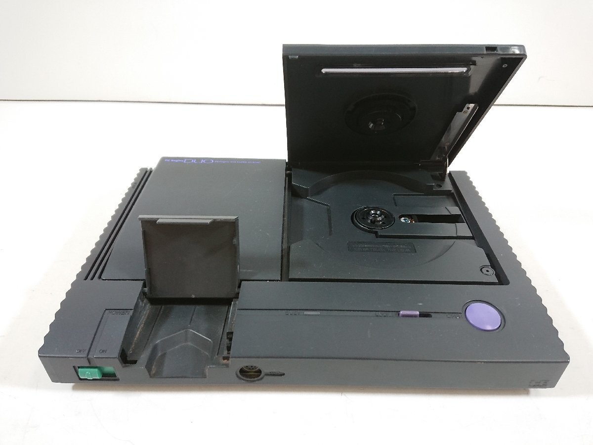NEC PCエンジン DUO デュオ SUPER CD-ROM2 PI-TG8 本体 コントローラー セット レトロゲーム ジャンクの画像5