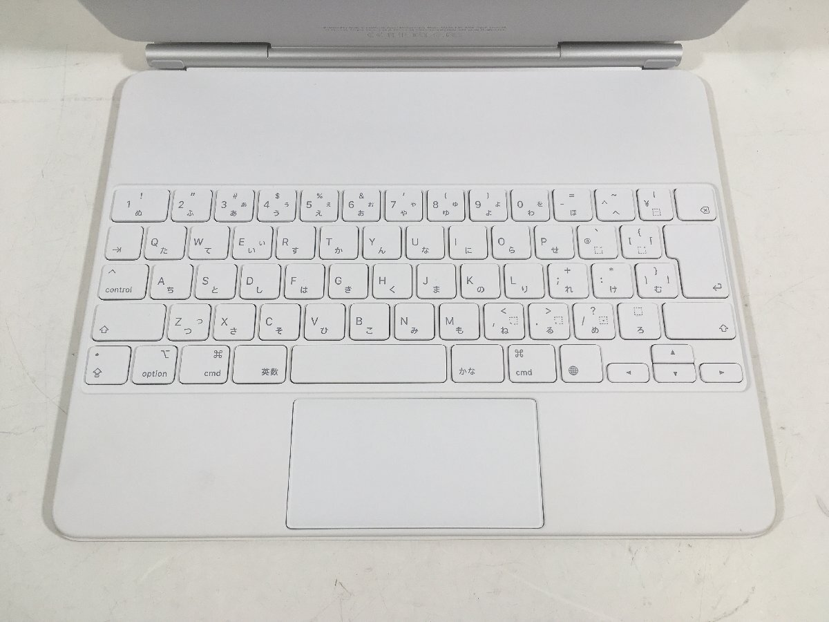 Apple アップル Magic Keyboard マジックキーボード ホワイト iPad Pro 12.9インチ 用 MJQL3J/A ユーズドの画像4