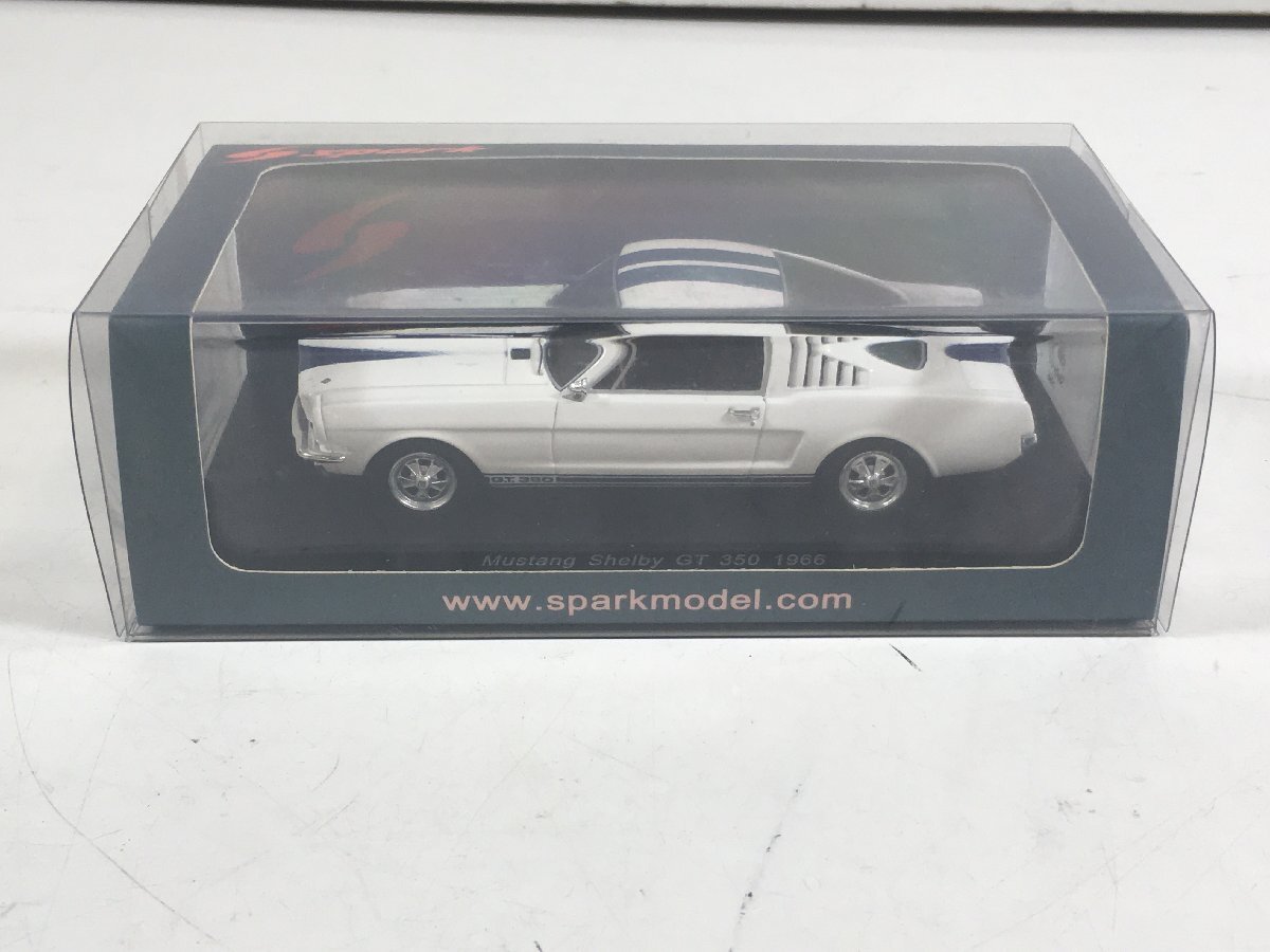 Spark スパーク モデル 1/43 フォード マスタング シェルビー GT350 1966 S2644 ユーズドの画像7