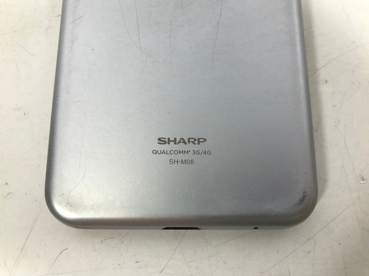 SHARP シャープ AQUOS sense2 シルキーホワイト 3GB 32GB SH-M08 スマートフォン 楽天モバイル SIMフリー ジャンクの画像9