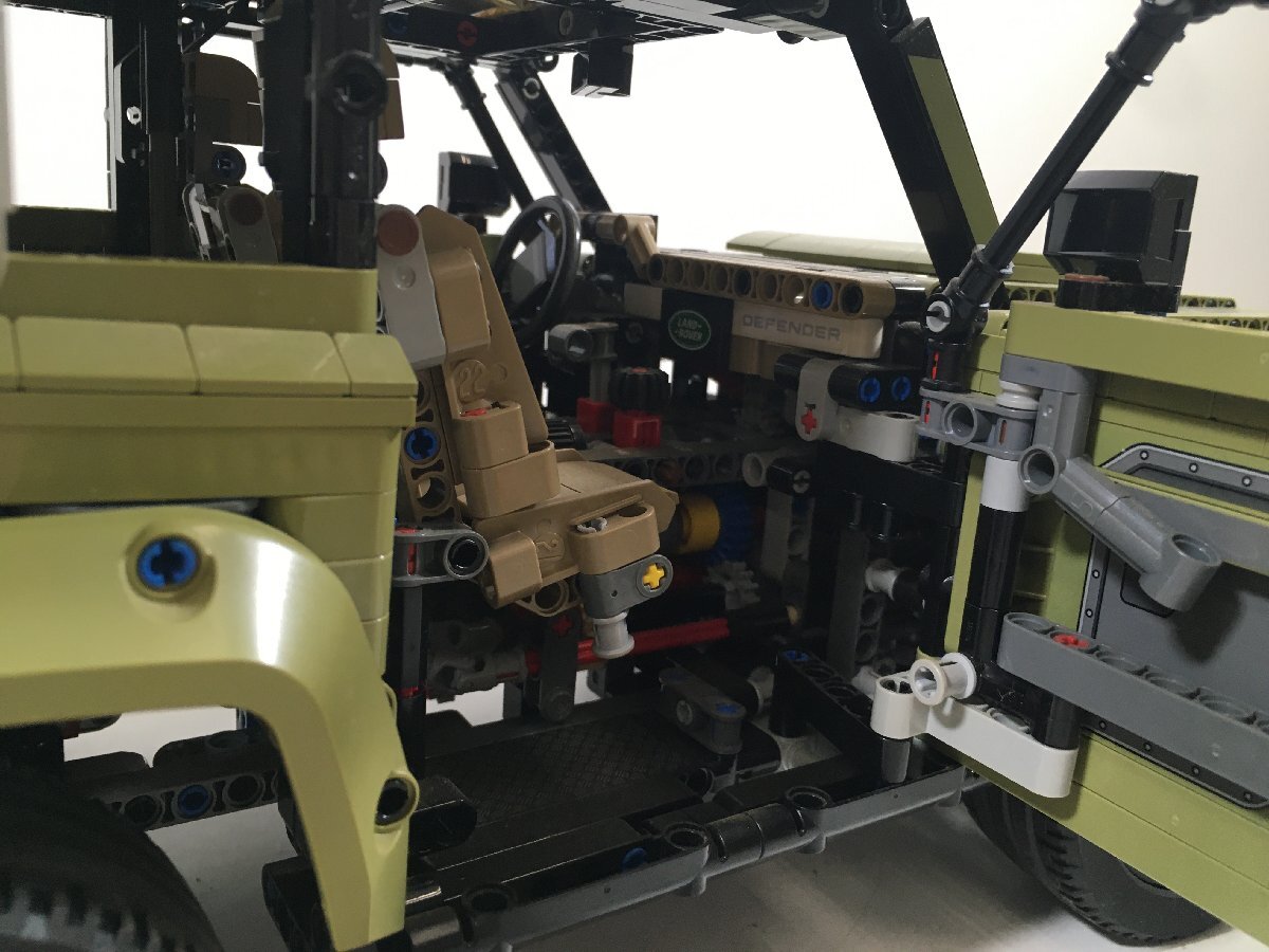 LEGO レゴ TECHNIC テクニック Land Rover Defender ランドローバー・ディフェンダー 42110 ジャンクの画像9