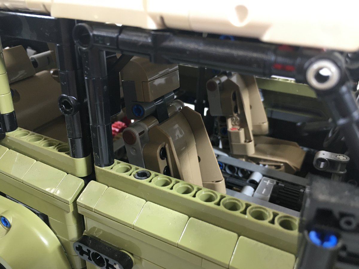 LEGO レゴ TECHNIC テクニック Land Rover Defender ランドローバー・ディフェンダー 42110 ジャンクの画像8