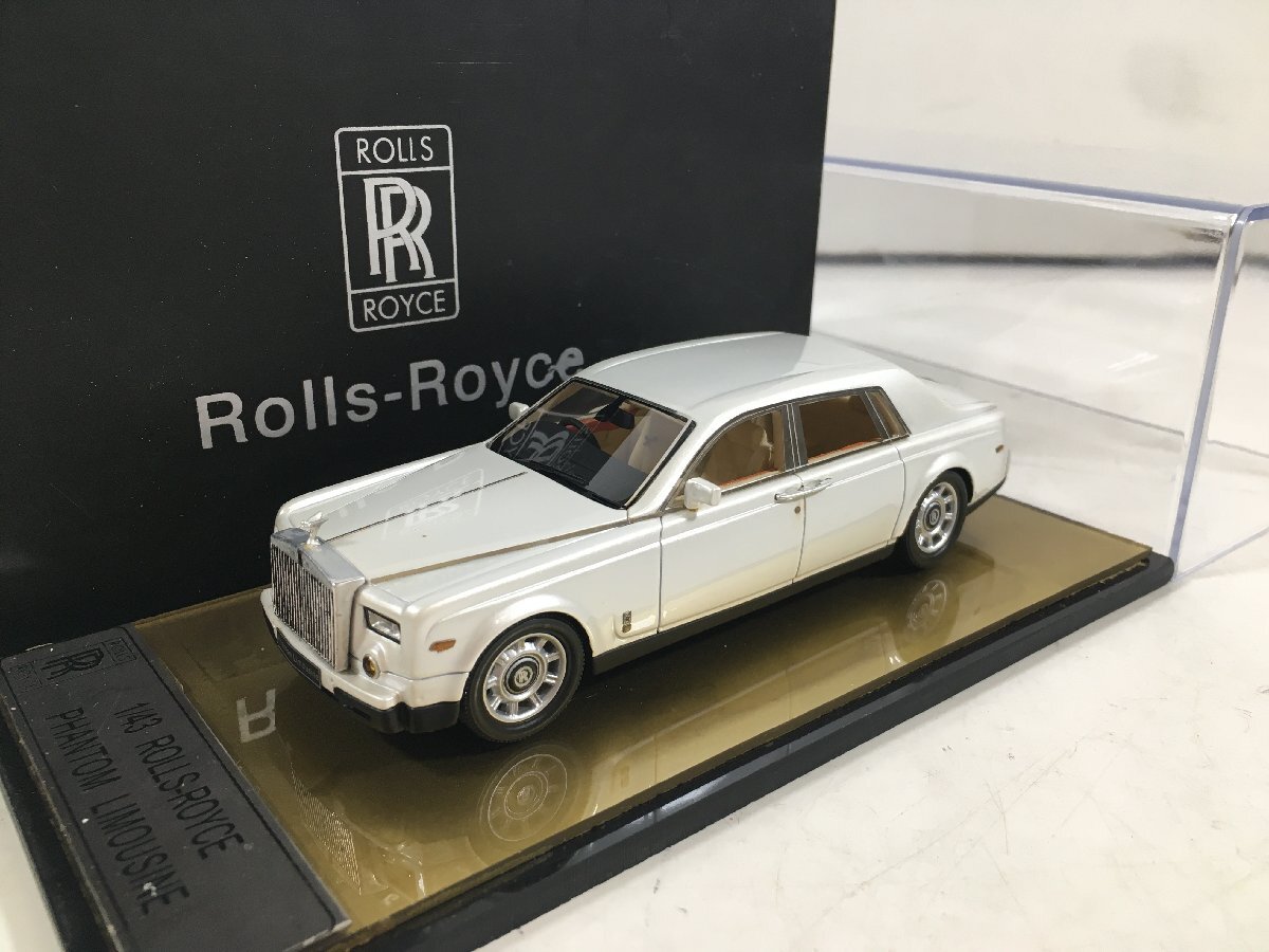 Rolls-Royce ロールス・ロイス 1/43 ファントム リムジン ホワイト 2003 ユーズド_画像1