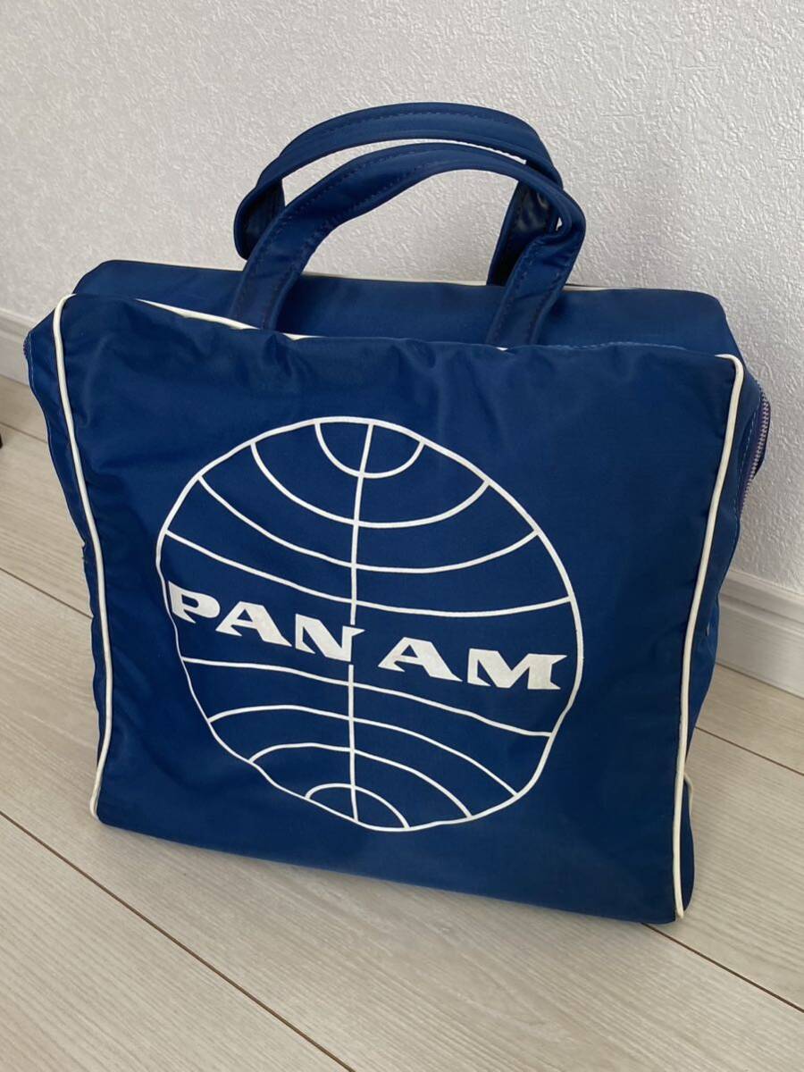 PAN AM(パン アメリカン航空) 未使用品 ヴィンテージ 販促バッグ_画像1