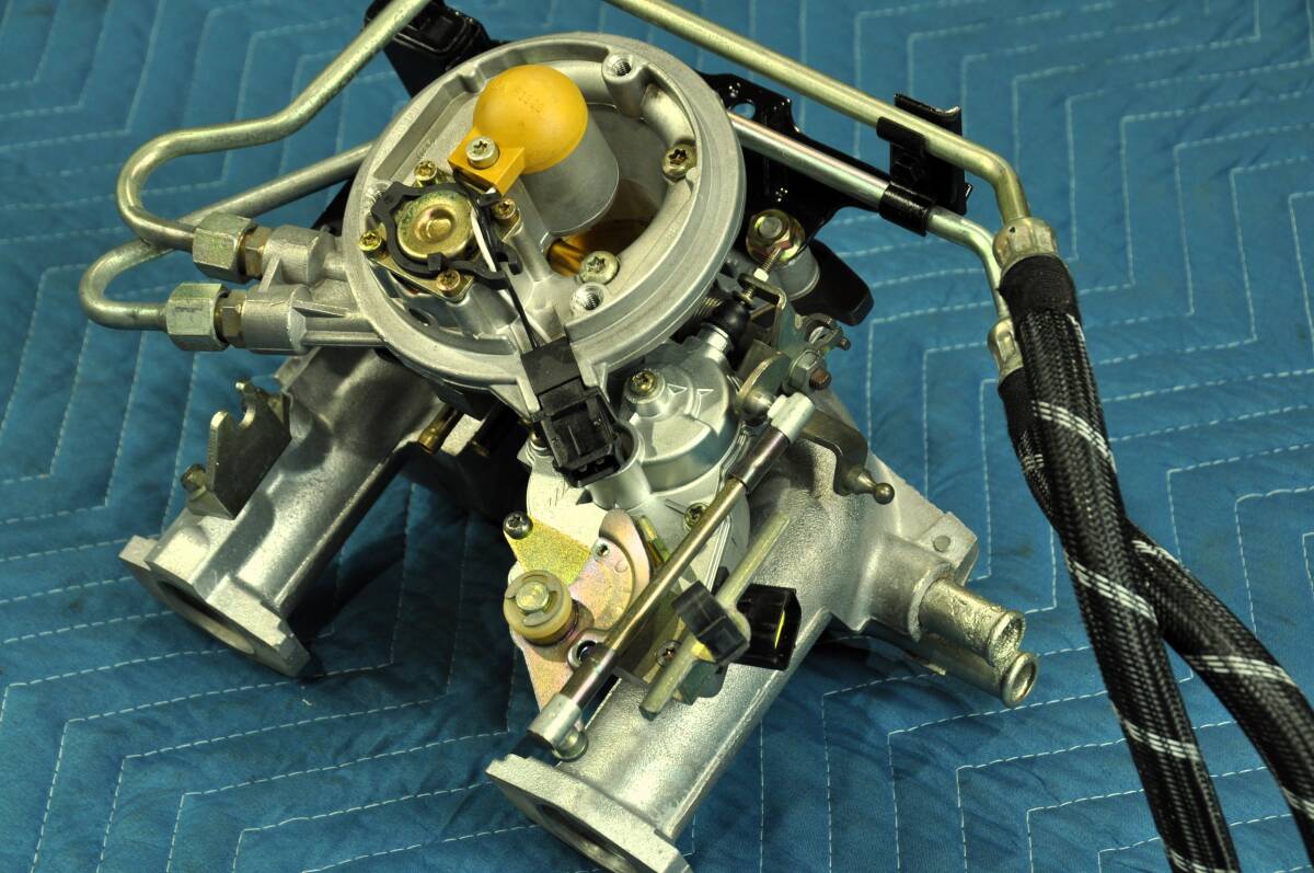 ローバーミニ ビッグスロットル45φ　スロットルボディー　純正スロットルポジション・PTCヒーター・水温センサー・ステッパーモーター付き