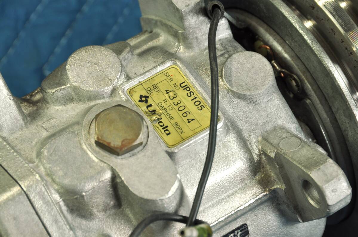 ローバーミニ 吊り下げクーラー一式 クーラーガス・ベルト・概要書・Oリング付き クラシックミニ ミニクーパーの画像8
