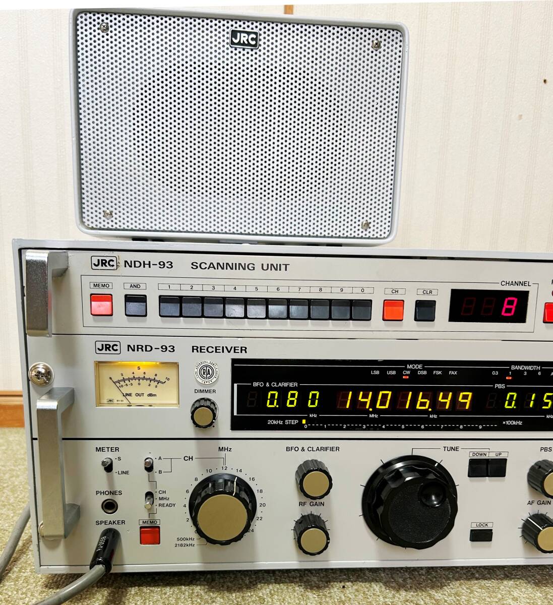 Yahoo!オークション - JRC日本無線製受信機 NRD-93 NDH-93 一式 Yahoo!オークション - JRC日本無線製受信機 NRD-93 NDH-93 一式