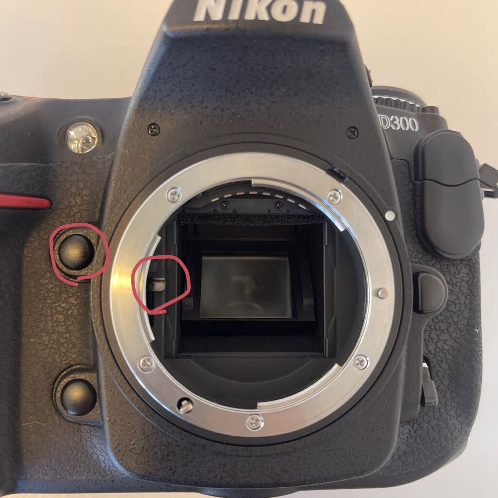 Nikon ニコン D300 動作品 【絞り難あり】            シャッター数7,359の画像7