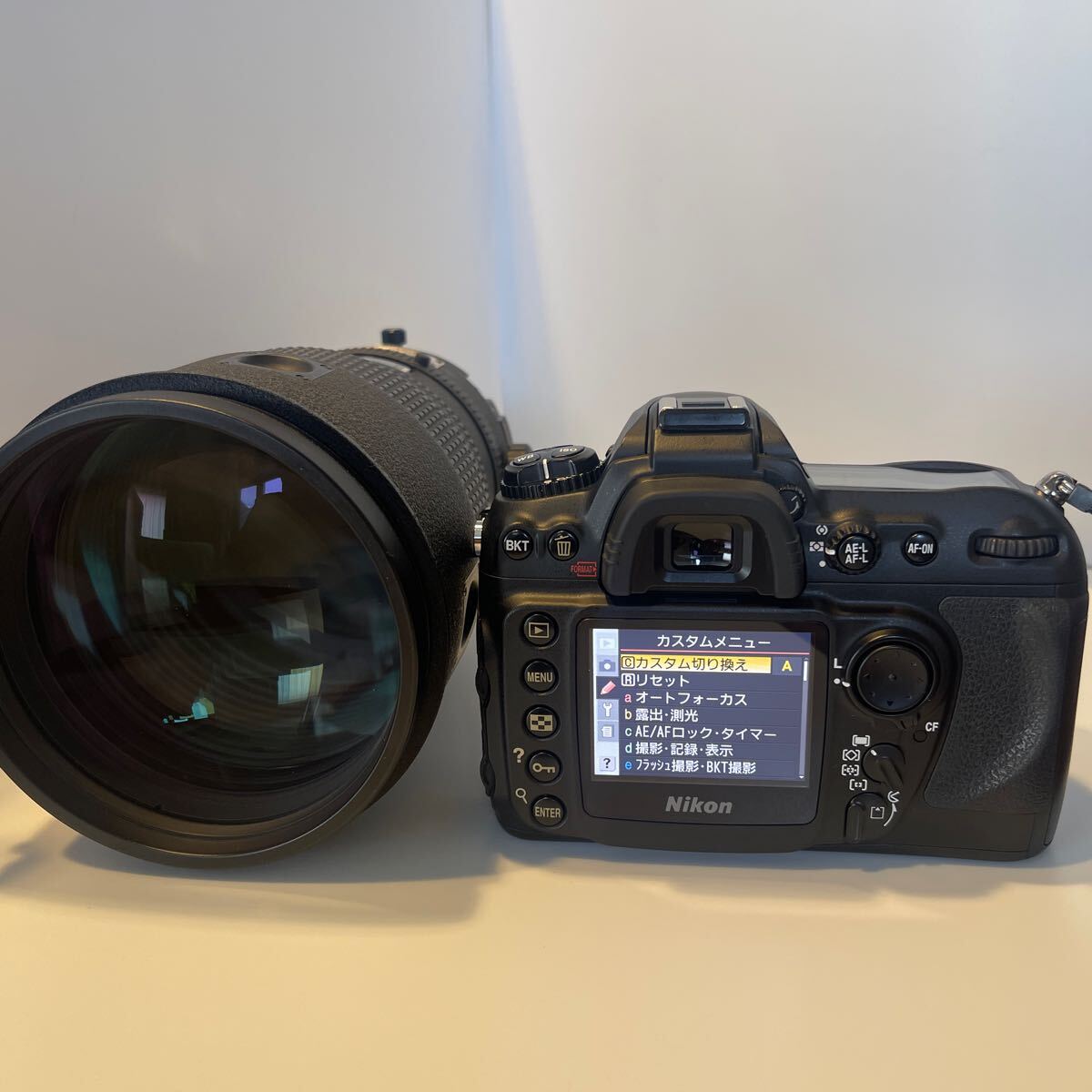 Nikon ニコン D200 大口径300mmf2.8望遠レンズ【難あり】DXカメラとの組み合わせで450mm換算大口径超望遠レンズセットの画像4
