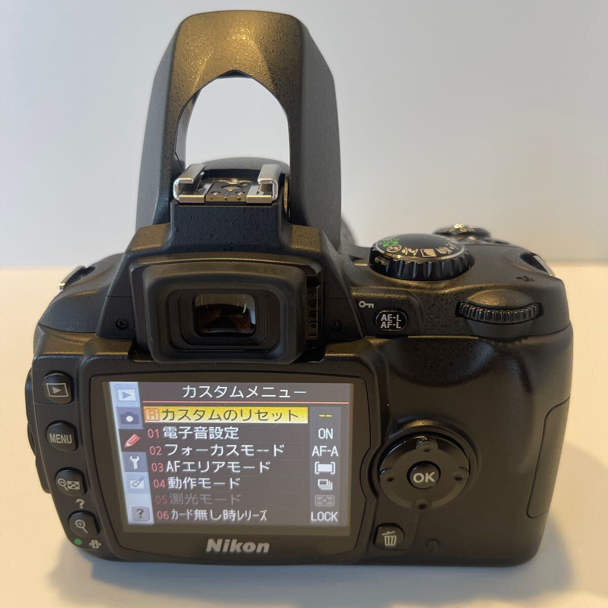 Nikon ニコン D40x 18-55mmAF-S VR Gレンズ 動作品 シャッター数1,025の画像4