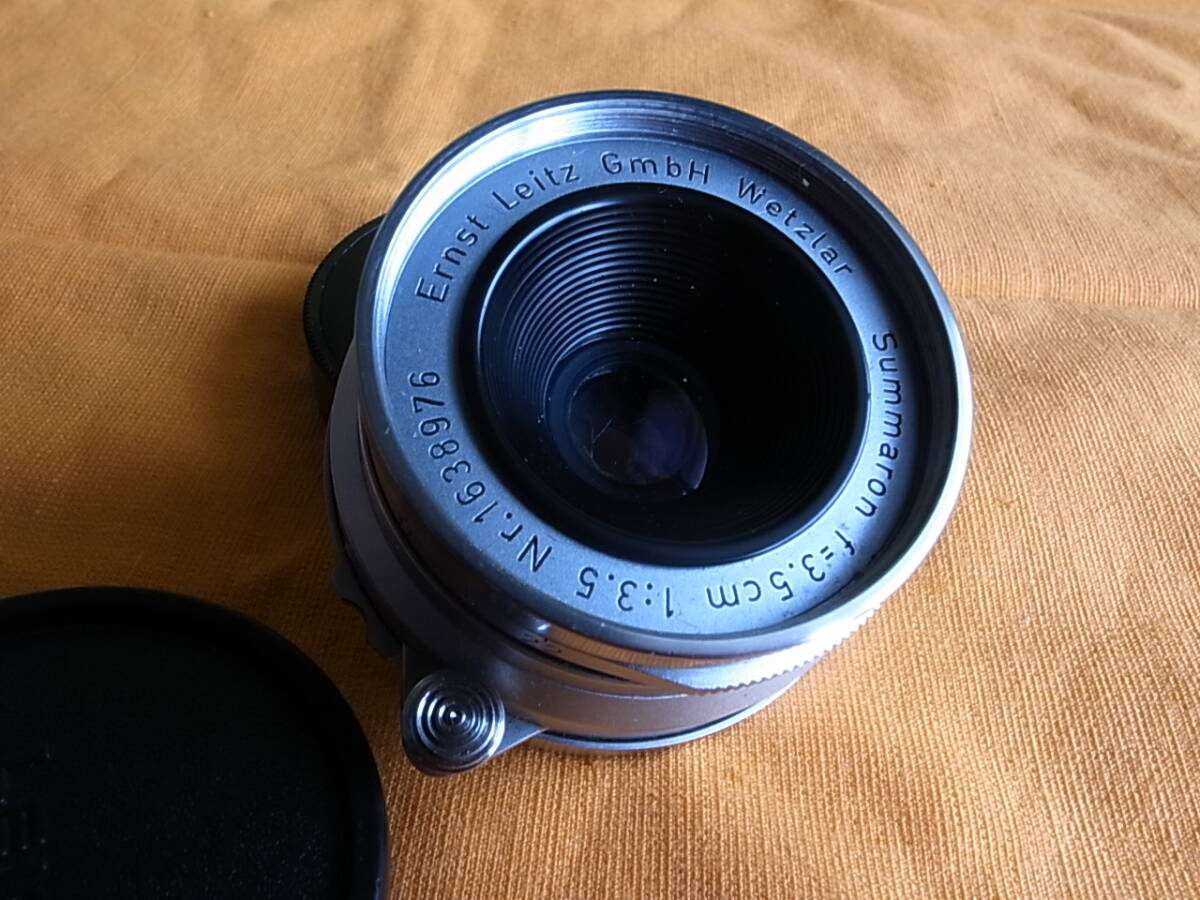 Leica ライカ ズマロン summaron 3.5cm F3.5 Lマウント 【後期】送料無料_画像1