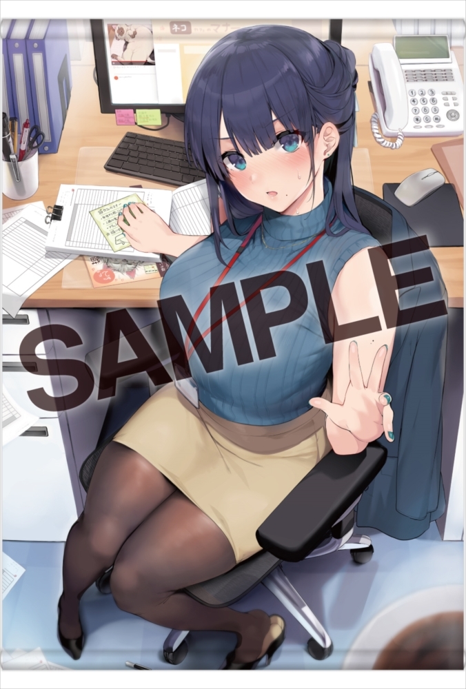 OL -Office Love- タペストリーコレクション30Blue_Gk GOT_画像1