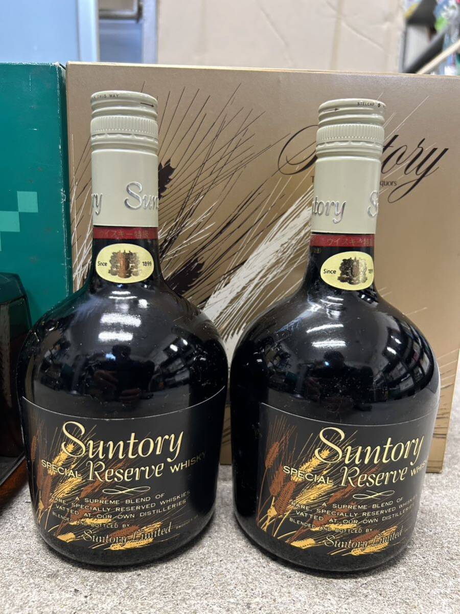 未開封 サントリー ロイヤル60 ニッカゴールド スペシャルリザーブ ウィスキー 4本セット 古酒 SUNTORY の画像2