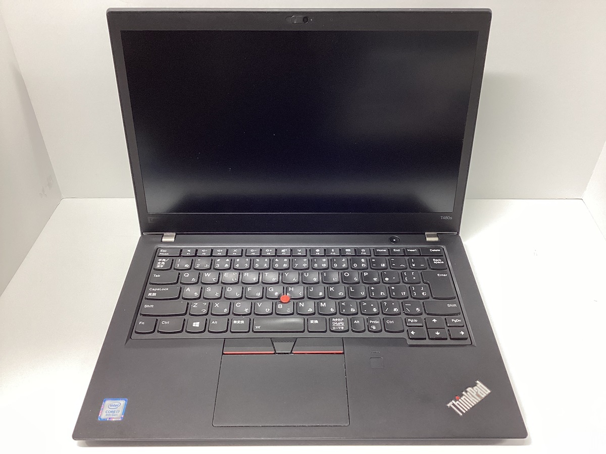 【中古ノートパソコン】Lenovo レノボ ThinkPad T480s　i7-8350u　14インチモニター　Win11 pro メモリ16GB NVMe SSD1TB_画像2