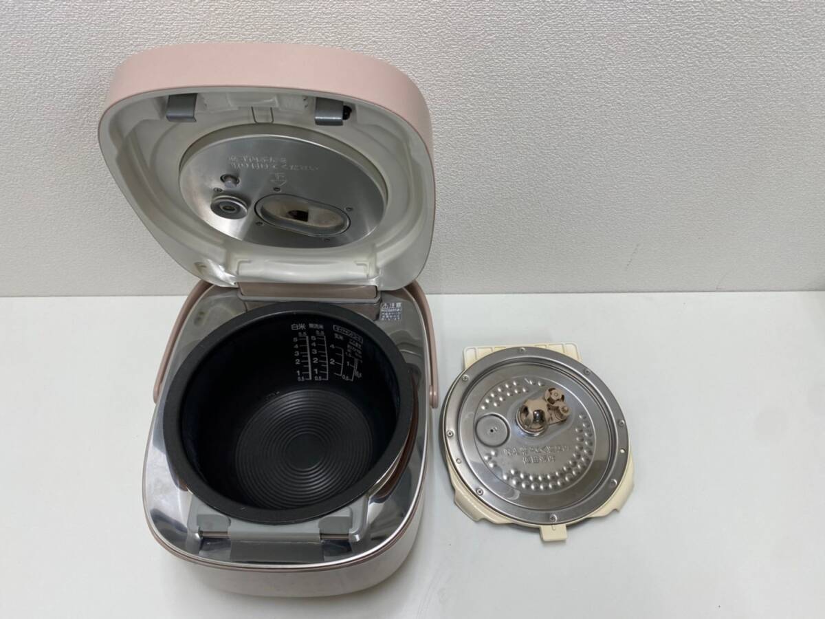 [A044] secondhand goods TOSHIBA Toshiba vacuum pressure IH heat insulation boiler RC-10VSE2 2021 year made pink gold electrification verification settled 